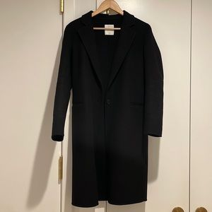 Sandro black Dilan Coat size IT36/US4